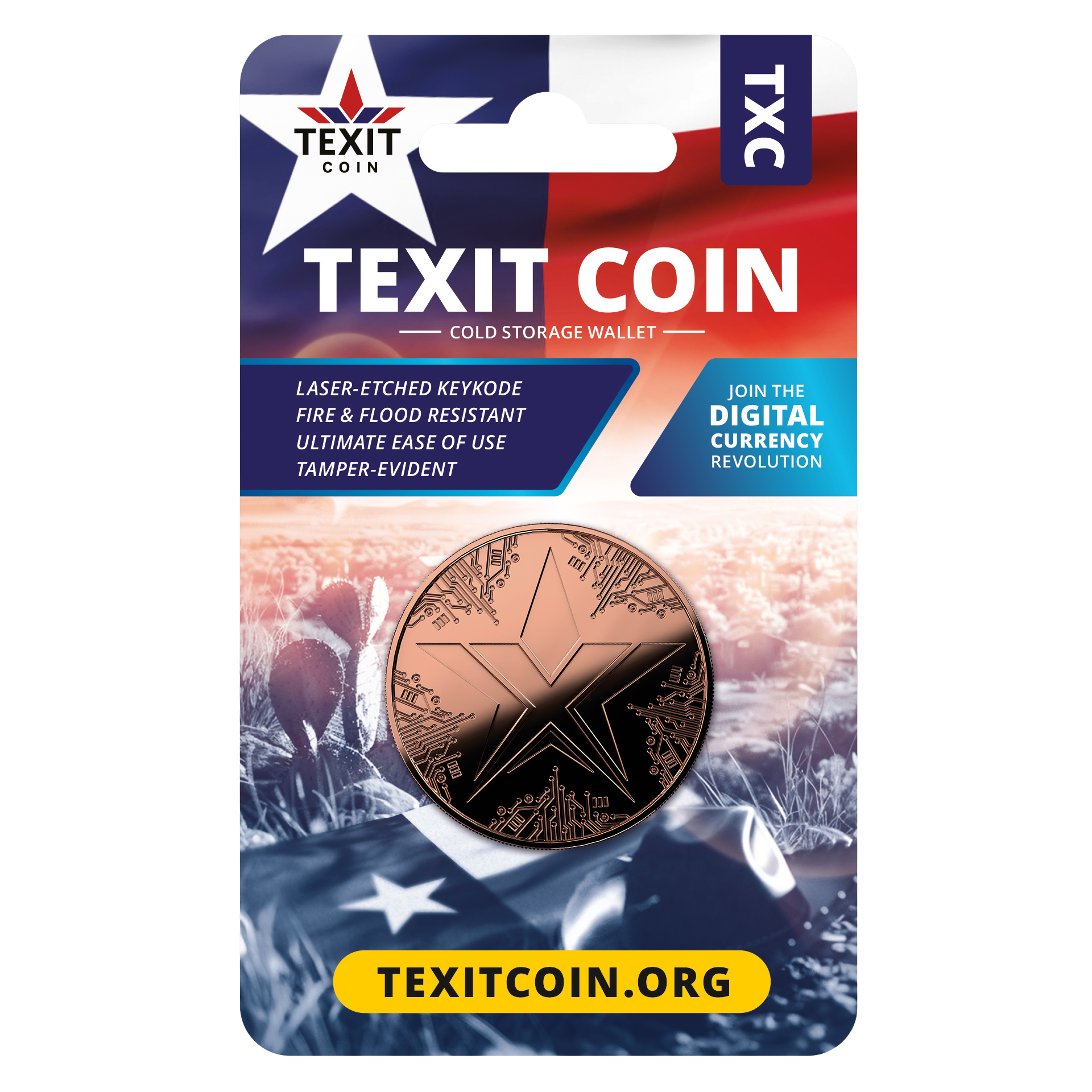 TexitCoin Cold Storage Wallet